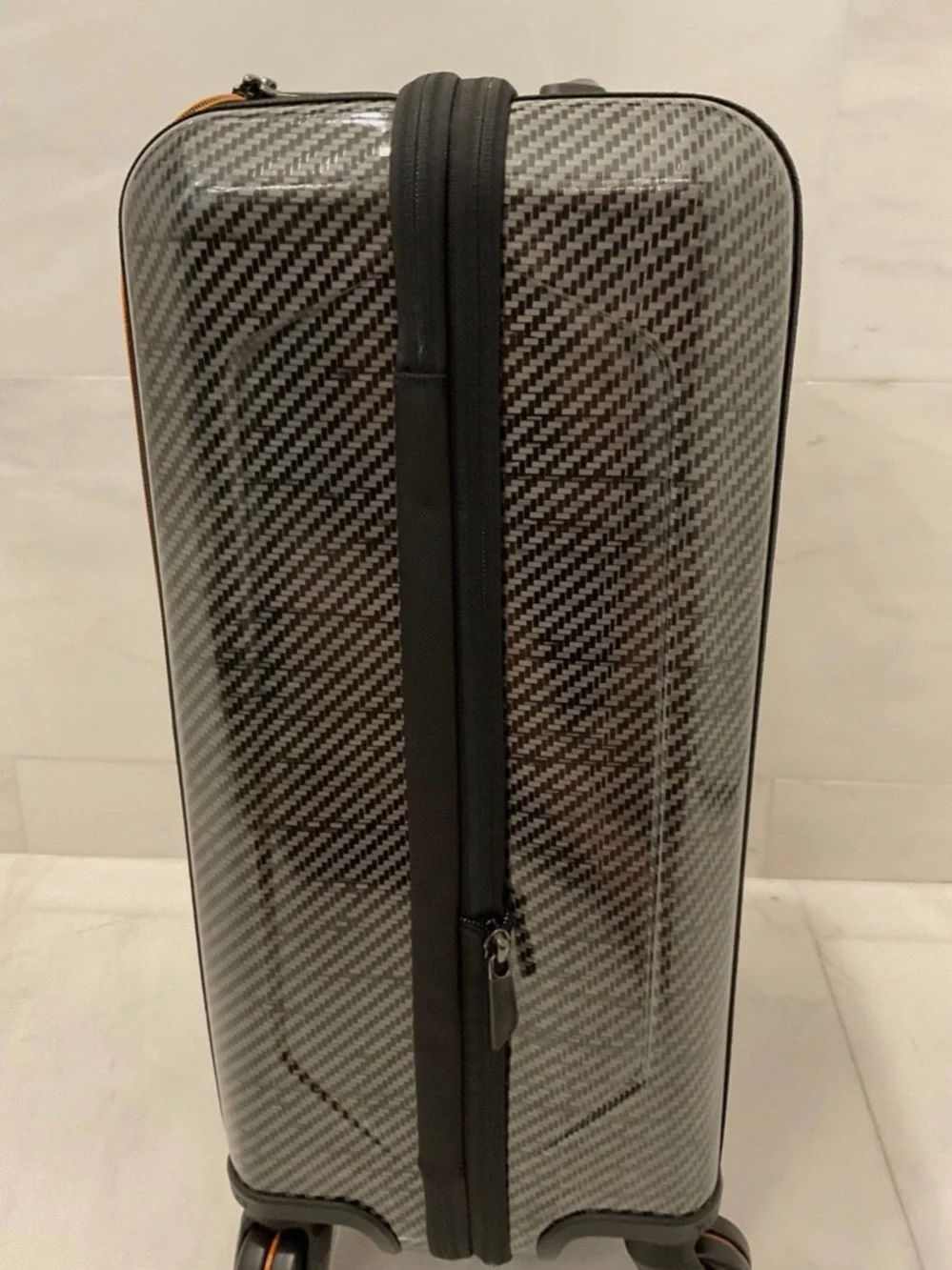 NEW Tumi McLaren 22” AERO DUAL ACCESS Expandable Carry On Suit Case BLACK ORANGE